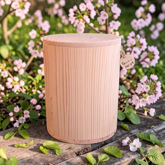 Holz Urne/Stille Wälder - Tanne sw01