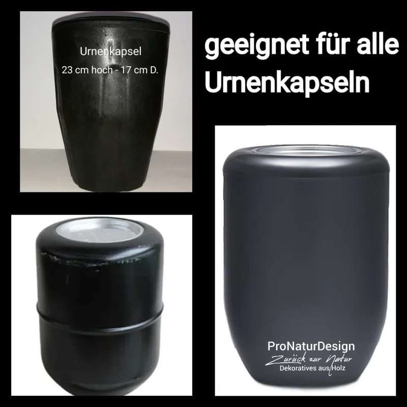 Holz Urne - Kastanie s14