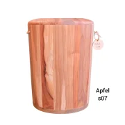 Holz Urne - Apfel s07