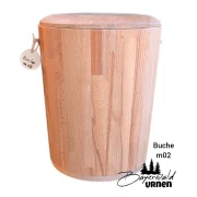 Holz Urne - Buche m02