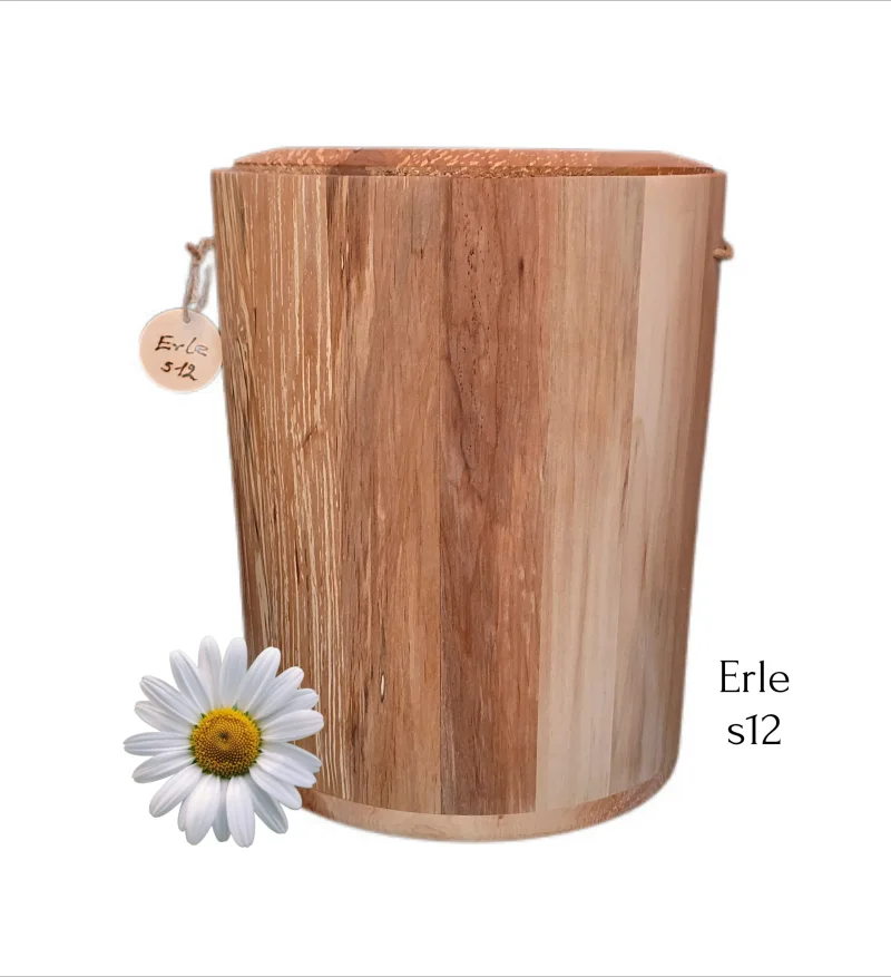 Holz Urne - Erle s12