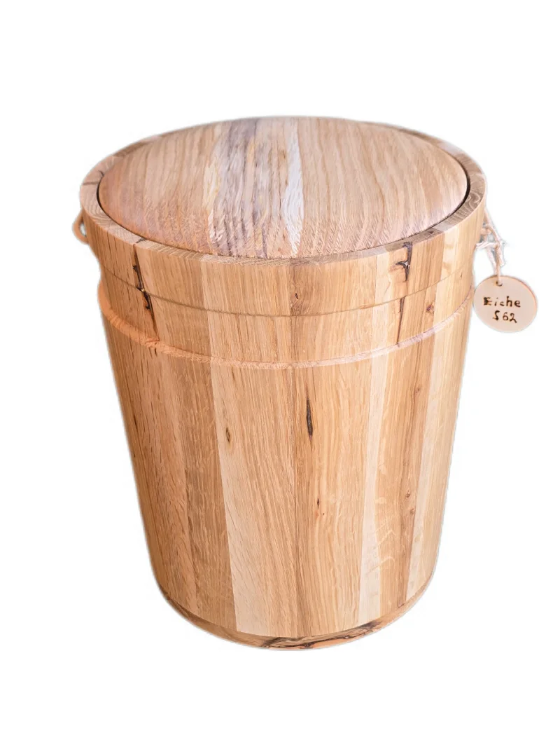 Holz Urne - Eiche s62