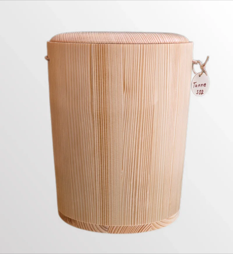 Holz Urne - Tanne s02