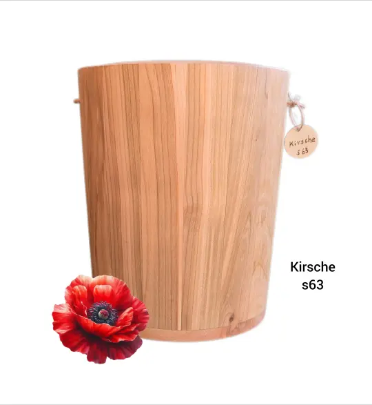 Holz Urne - Kirsche s63