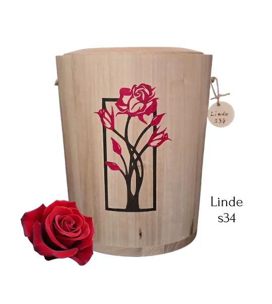 Holz Urne - Linde m34