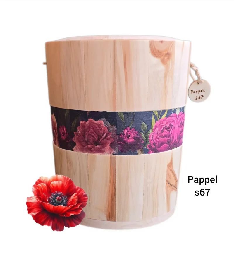 Holz Urne - Pappel m67