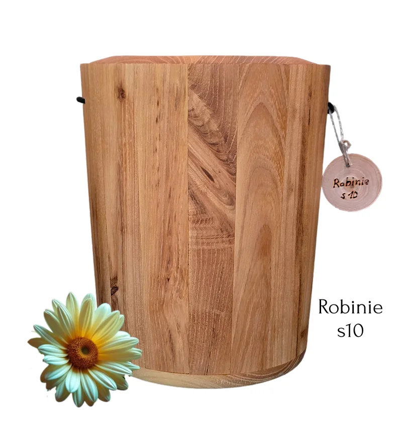 Holz Urne - Robinie s10