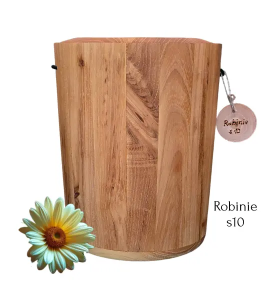 Holz Urne - Robinie s10