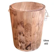 Holz Urne - Rüster s02