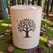 Holz Urne - Tanne m07