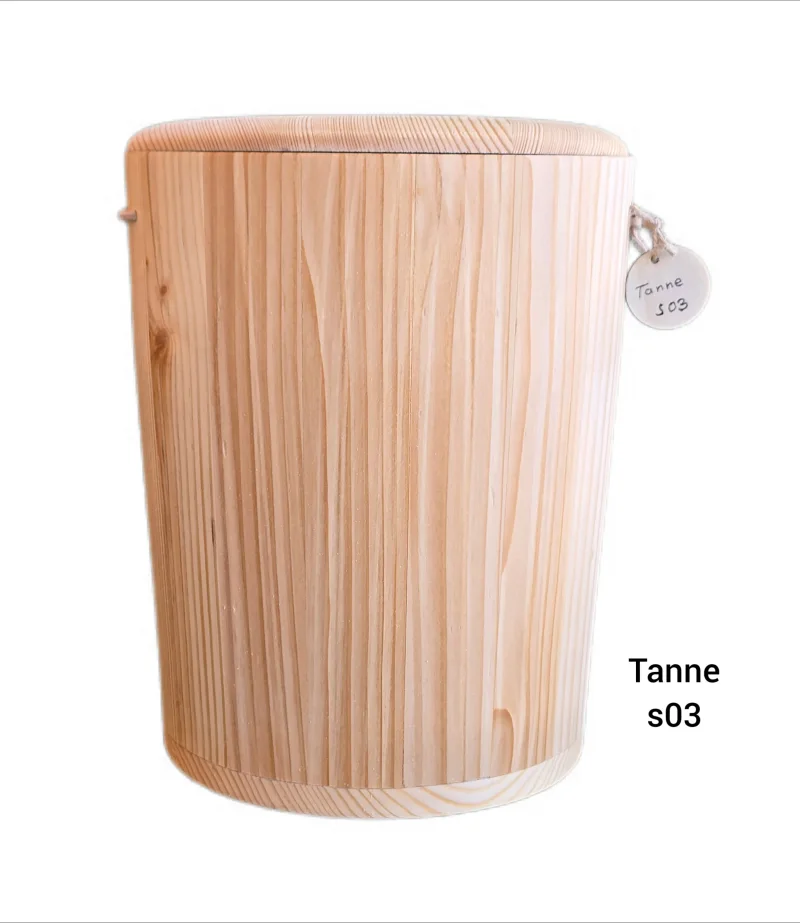 Holz Urne - Tanne s03