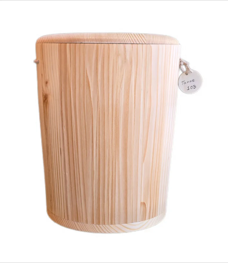 Holz Urne - Tanne s03